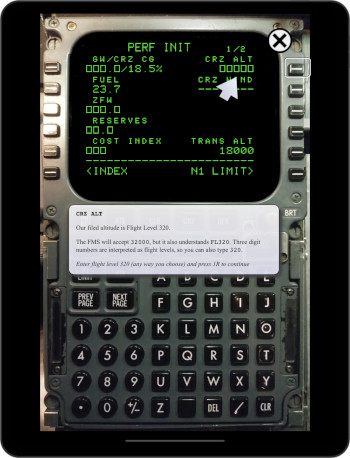 B737 Classic on iPad